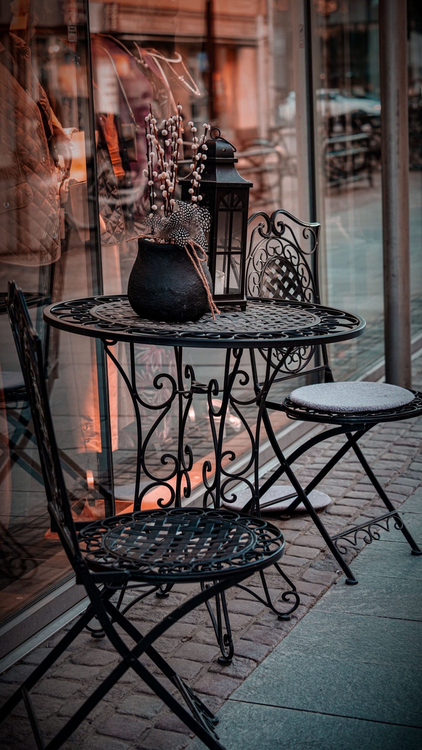Brass Plant Stand II — Woven Brass & Wrought Iron