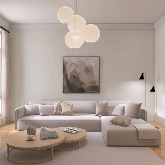 Sculptural Armchair II — Quiet Luxury Minimalism
