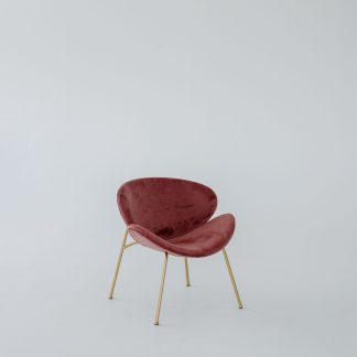 Curved Accent Chair II — Biomorphic Organic Forms